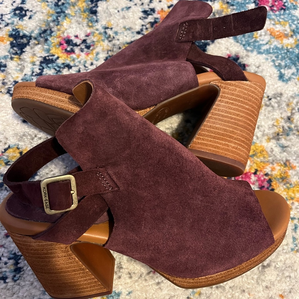 Kork Ease Hopi Flare Heel Sandals